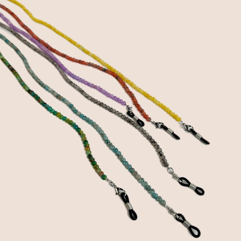 Mask Lanyard Adjustable - Cadena de gafas de vidrio de