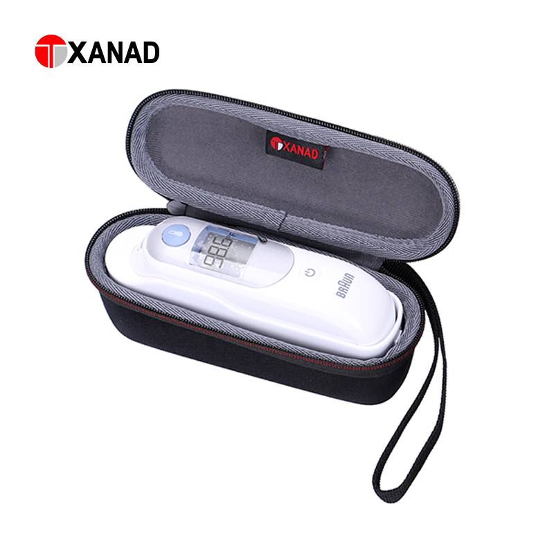 Braun Thermometer Thermoscan 7 - XANAD-funda rígida EVA para Braun Thermoscan