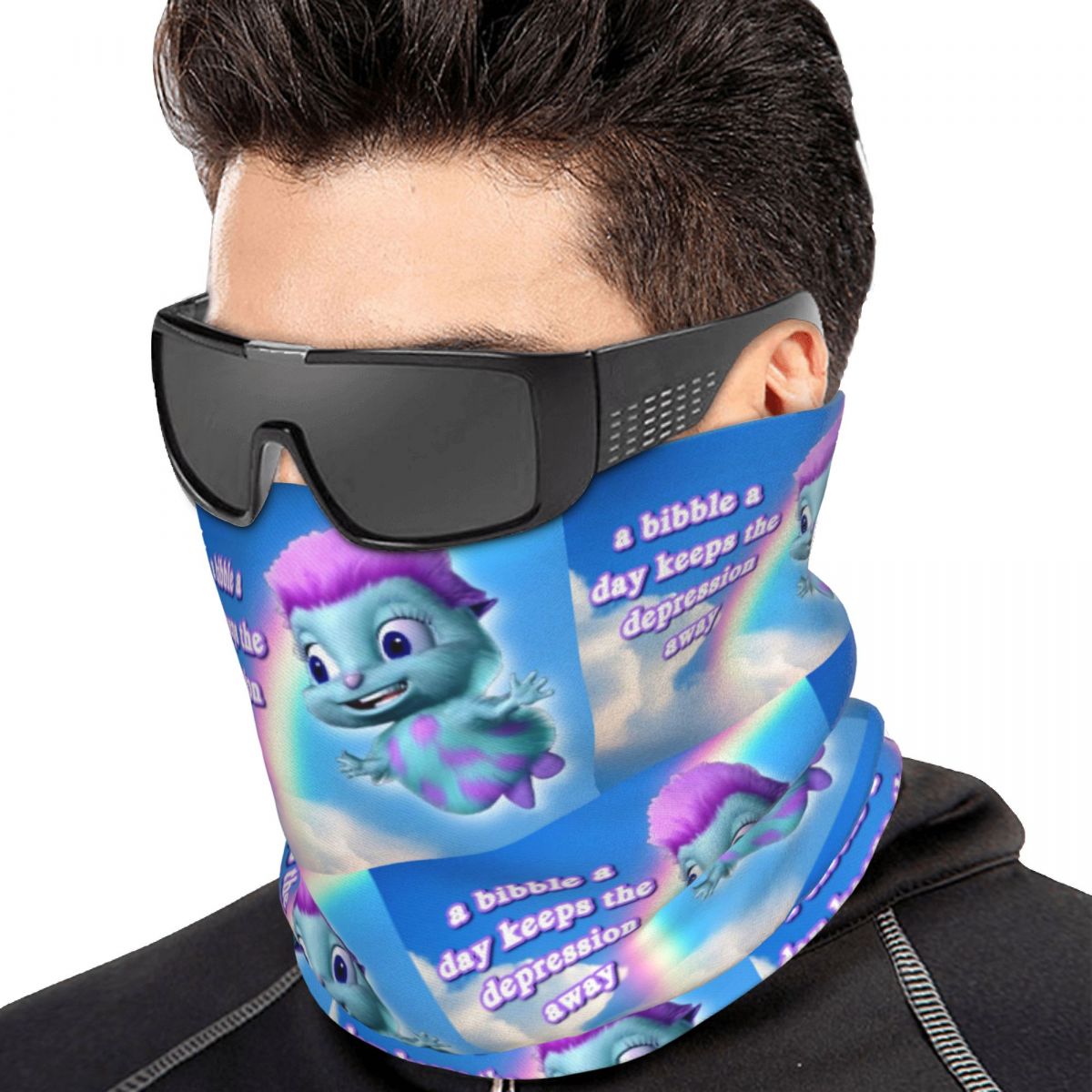 Neck Gaiter Face Cover - A Bibble A Days Keeps The