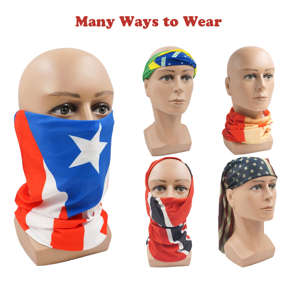 Pañuelo con bandera de Nigeria - Neck Gaiter Face Cover reseña y precio