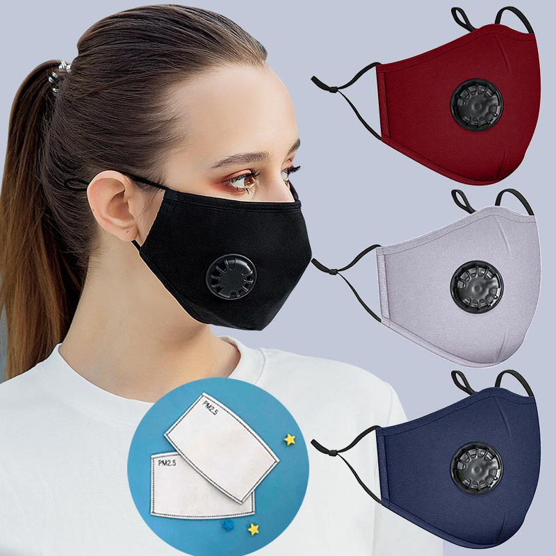 Máscaras antipolvo PM2.5 antic - Cloth Face Mask Washable reseña y precio